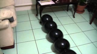 Laser Experiment - Balloon Massacre