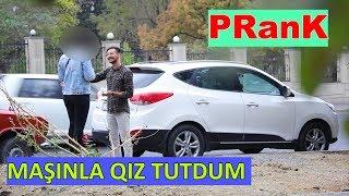 Elvin İbra - PRanK  MAŞINLA QIZ TUTDUM  