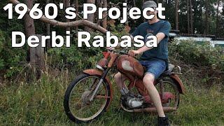 1960s Derbi Rabasa 50cc - Cheap Project Moped