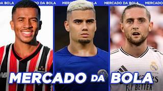 ANDREAS PEREIRA RUMO AO CHELSEA│REAL É UM DOS INTERESSADOS EM RABIOT e+ - Mercado da Bola 2024