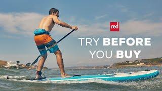 Try before you buy service for Red Paddle Co