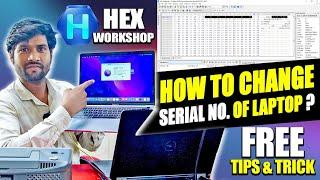 How to fix laptop Serial number Change laptop Serial number  bios Serial number kaise change krege