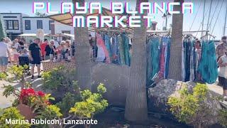 Playa Blanca - Market Day at the Marina