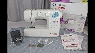 Unboxing the Stirling by Janome Sewing Machine from Aldi Rebranded Janome JR1012 and Elna 1000