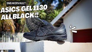 Asics Gel 1130 all black Colourway  Is this shoe killing the hype of the New Balance ??