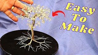 Easy DIY Wire Tree With Beads -Anyone Can Do