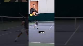 I only can understand why this video is now trending  #tennis #trend #tenniskids