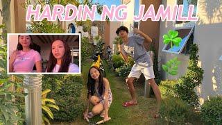 NILINIS NAMIN ANG GARDEN NG JAMILL WOW