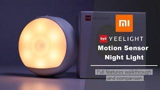 Yeelight Motion Sensor Night Light - Full walkthrough and comparison 2019