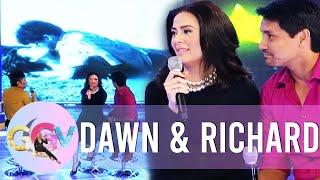 Dawn and Richard reacts to one of their kissing scenes  Gandang Gabi Vice