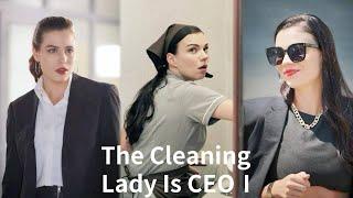 In order to reorganize the company female CEO pretended to be a cleaner and worked in the company