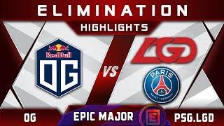 OG vs PSG.LGD TOP 6 EPICENTER Major 2019 Highlights Dota 2