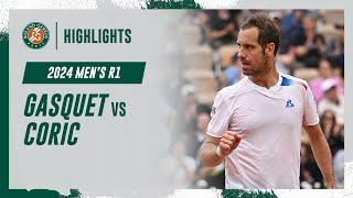 Gasquet vs Coric Round 1 Highlights  Roland-Garros 2024