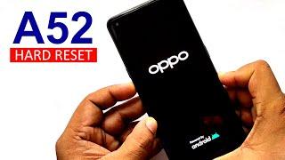 Oppo A52 - Hard Reset  Forgot Password  Screen Unlock