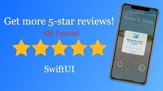 Get More 5-Star Reviews StoreKit SwiftUI