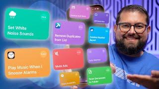15 iPhone Shortcuts YOU Requested Auto-Texting Alarms Music and More