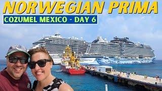 Norwegian Prima Caribbean Cruise Cozumel Mexico ️ Day 6 VLOG