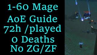 Classic WoW AoE Mage Leveling Alliance guide - 1-60