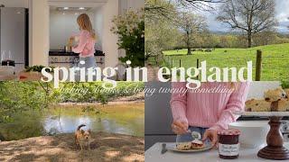 spring in england baking books & being twenty something is hard