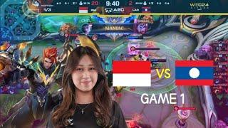 CEWE ALBERT GG CUY  MLBB WOMEN  INDONESIA VS LAOS - GAME 1  IESF ASIA REGIONAL QUALIFIERS 2024