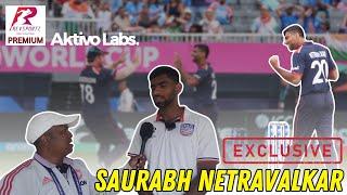 Exclusive interview Saurabh Netravalkar on USA’s growth in cricket and facing India & Pakistan