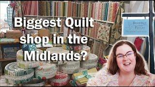 COME FABRIC SHOPPING WITH ME  Quilt Shop Tour  The Bramble Patch