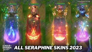 All Seraphine Skins 2023 Wild Rift  Outdated 