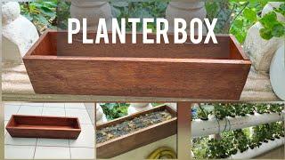 How to make a planter box  bekas tanaman sesuai untuk tanaman di laman rumah