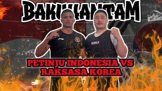 PETINJU INDONESIA BANTAI RAKSASA KOREA - MAIKHEL MUSTIKA VS PETINJU KOREA