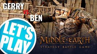 Lets Play Middle-earth Strategy Battle Game - Minas Tirith Vs Mordor