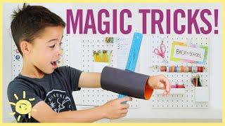10 MAGIC TRICKS KIDS CAN DO USING SCHOOL SUPPLIES