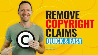 How to Remove Copyright Claims on YouTube Videos