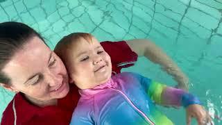 Back Floating Should Be Done Like This #toddler #swimming #familytime