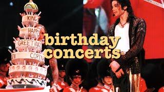 Michael Jacksons 4 BIRTHDAY CONCERTS