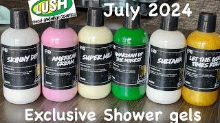 Lush X Community exclusive shower gels