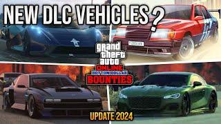 GTA 5 Online Bottom Dollar Bounties DLC - ALL CONFIRMED CARS  8 NEW CARS