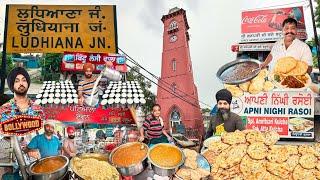 Punjab Tour Ep - 19  Ludhiana Street Food  Punjab Famous Food  Punjab Street Food