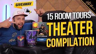 15 EPIC ROOM TOURS  HOME THEATER EP 21-35  MANCAVE CINEMA IDEAS & INSPIRATION 2021