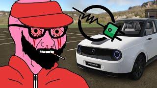 Wojak buys an electric car