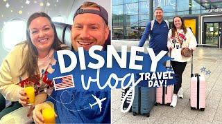 WALT DISNEY WORLD ️ DAY 1 • travel day Virgin flight Sunshine Flyer & Pop Century Resort Vlog 