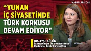 “Yunan İç Siyasetinde Türk Korkusu Devam Ediyor”  Dr. Ayşe Küçük