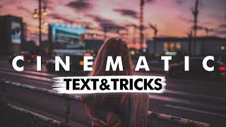 EASY TRICK CINEMATIC VIDEO TEXT PAKAI KINEMASTER