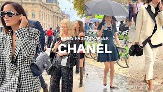 CHANEL STREET STYLE SPRING SUMMER 2024 ️SPRING 2024 TRENDS PARIS FASHION WEEK #voguefrance