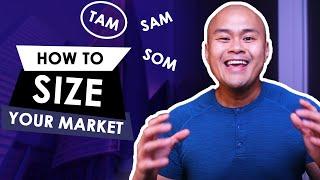 How to Size Your Addressable Market TAM SAM SOM top-down vs. bottom-up