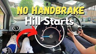 Hill Starts NO Handbrake Wrong Way vs Correct Way