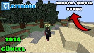 Ücretsiz Minecraft SunucuServer Nasıl Kurulur?  Aternos Server Kurma 2024   TLauncher-TLegacy 