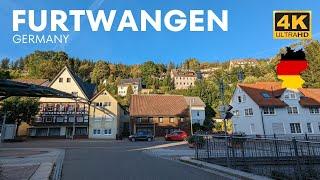 Furtwangen im Schwarzwald Germany A walking tour in 2023 I  4K HDR
