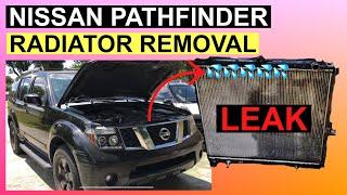 How to remove the Radiator from Nissan Pathfinder 2006