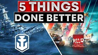 5 Things War Thunder does better than World of Warships
