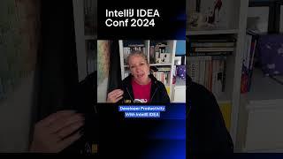 Developer Productivity With IntelliJ IDEA by Trisha Gee 